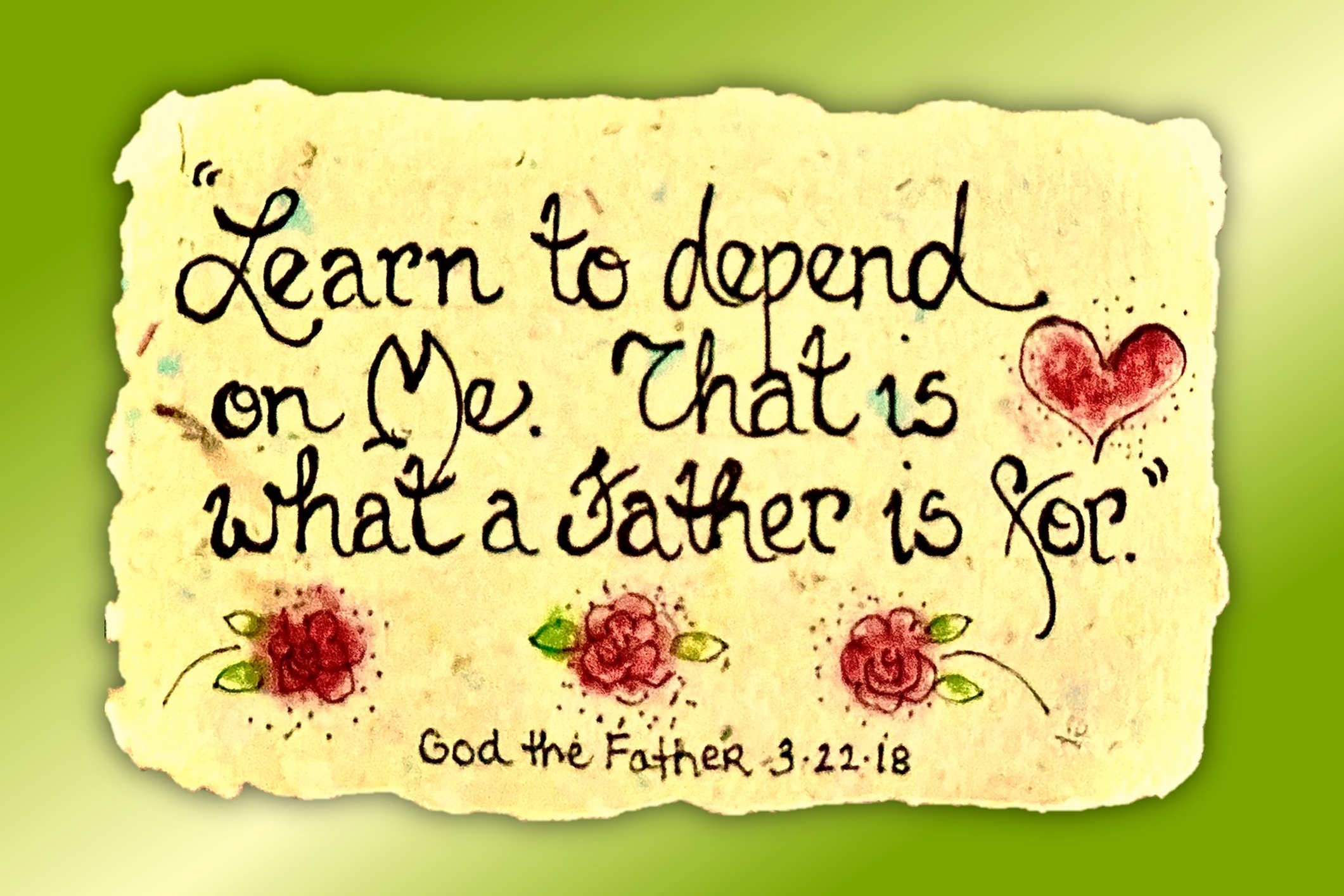 learn-to-depend-on-me