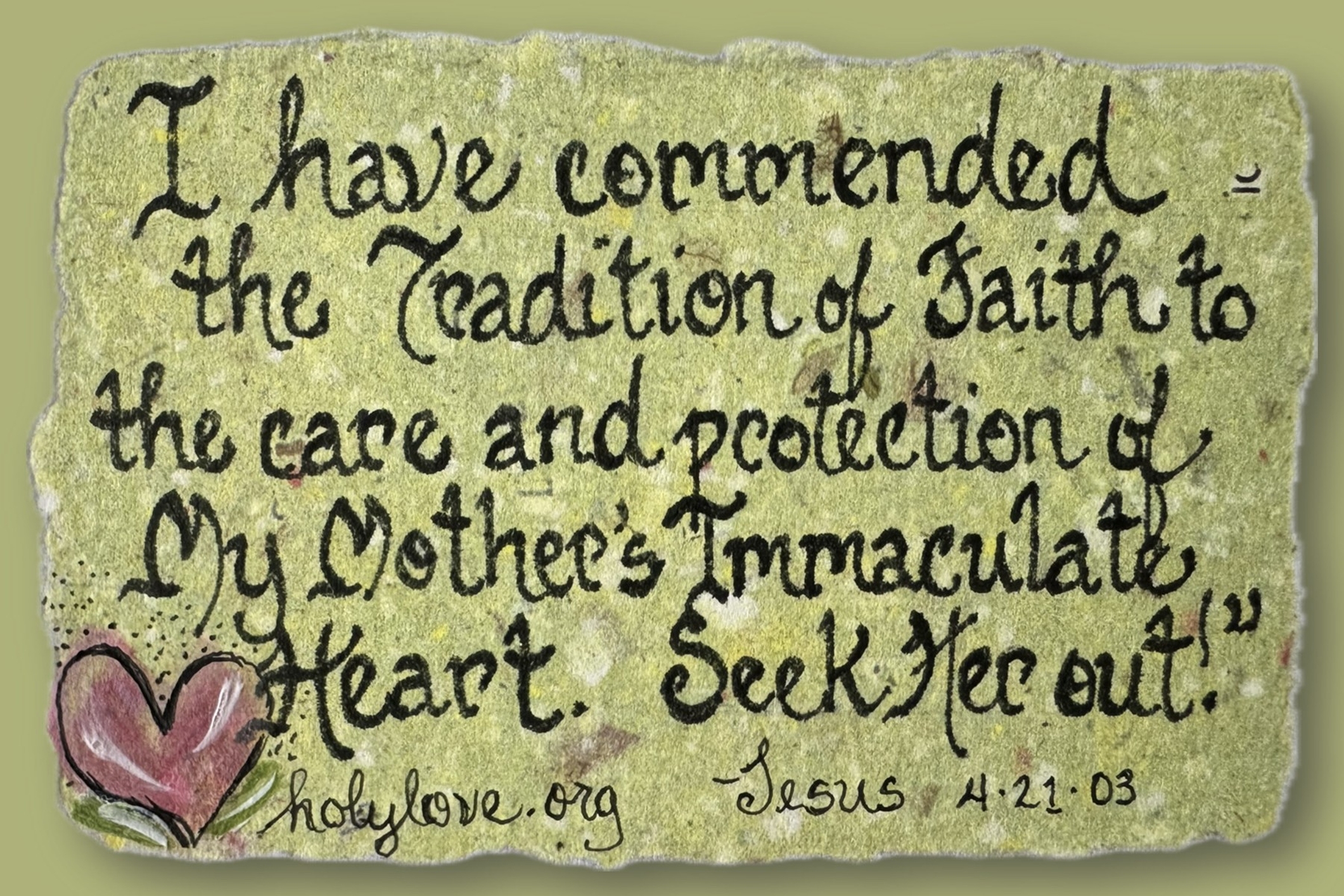 tradition-of-faith
