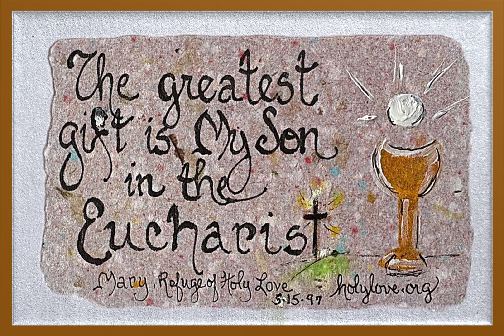 my-son-in-eucharist