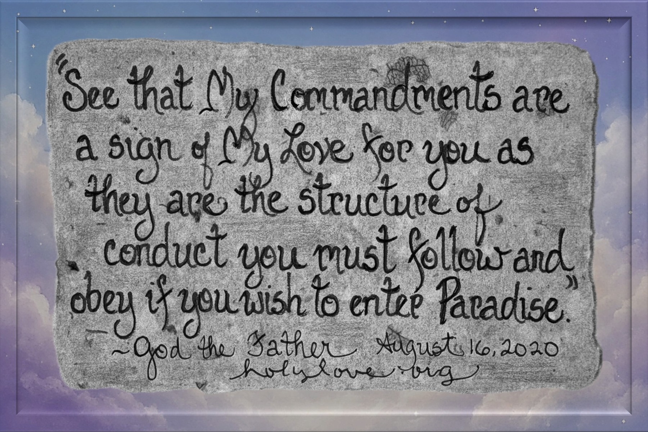 my-commandments
